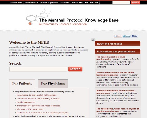 The Marshall Protocol Knowledge Base MPKB.org